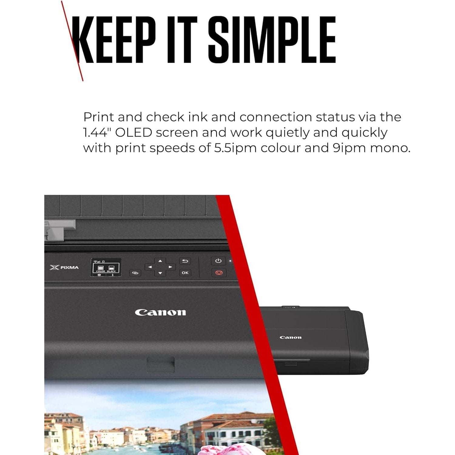 Buy Canon,Canon PIXMA TR150 Wireless Portable Color Inkjet Printer w/ Battery - A4 | Wi-Fi 2.4 & 5 GHz, Smartphone Printing, USB Charge | Compatible with iOS, Android, Windows - Gadcet UK | UK | London | Scotland | Wales| Near Me | Cheap | Pay In 3 | Printers, Copiers & Fax Machines